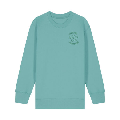 Nature defender - Unisex Children Crew Neck Sweatshirt - Image 10