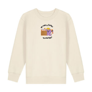 Do your utmost to compost - Unisex Children Crew Neck Sweatshirt