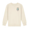 Love your planet with Map - Unisex Children Crew Neck Sweatshirt
