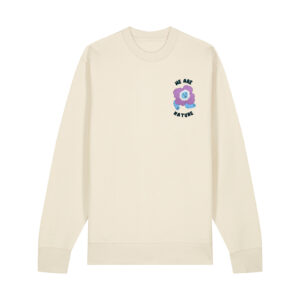 We are nature with Flower - Unisex Adult Crew Neck Sweatshirt