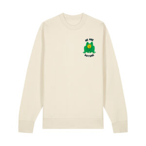 We are nature with Frog - Unisex Adult Crew Neck Sweatshirt