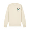 Love your planet with Map - Unisex Adult Crew Neck Sweatshirt
