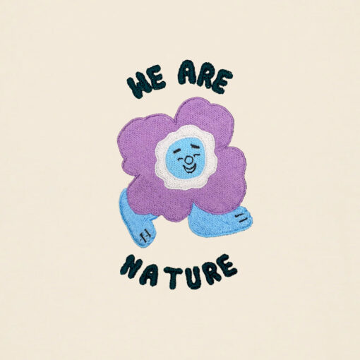 We are nature with Flower - Unisex Children T-shirt - Image 2