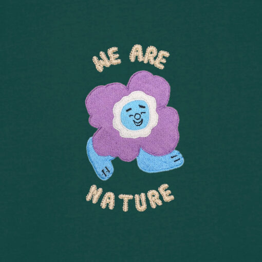 We are nature with Flower - Unisex Children T-shirt - Image 4
