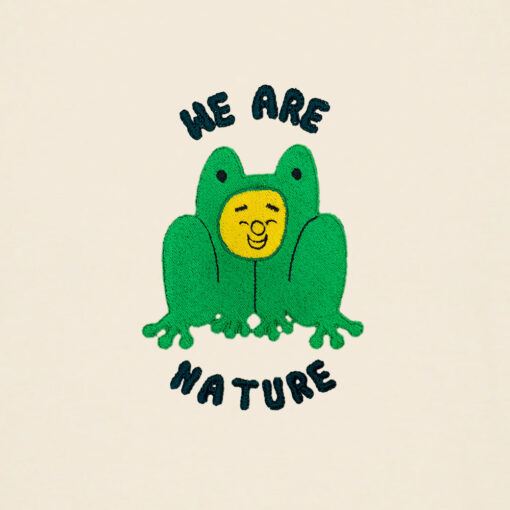 We are nature with Frog - Unisex Children T-shirt - Image 2