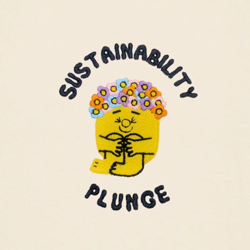 Sustainable Plunge - Unisex Adult T-shirt - Image 2