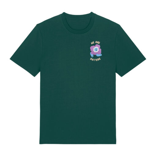 We are nature with Flower - Unisex Adult T-shirt - Image 3